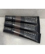 3 Sephora Make No Mistakes High Coverage Concealer 16 Pepper 0.33oz Sealed - $36.13