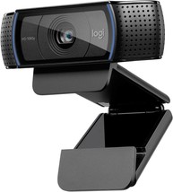 Logitech HD Pro Webcam C920, 1080p Widescreen Video Calling and... - $46.53