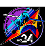 Human Space Flights Soyuz MS-24 USA Badge Iron On Embroidered Patch - $25.99+