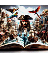 Curse of the Black Pearl Cross Stitch Pattern***LOOK*** - $4.95