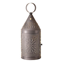 Irvins Country Tinware 36-Inch Tinner&#39;s Lantern with Chisel in Kettle Black - £186.82 GBP