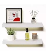 14.9 in Floating Shelves Set of Wall Mounted Small Shelves, Modern 2 White - €8,49 EUR