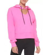 NEW DKNY PINK COTTON HOODIE JACKET SIZE L  $69 - £51.18 GBP