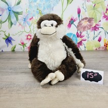 Animal Alley Monkey Plush 15&quot;  Toys R Us Vintage 2000 Stuffed Animal - $18.70