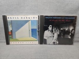 Lot of 2 Bruce Hornsby CDs: Harbor Lights, A Night on the Town - £6.82 GBP