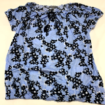 Daisy Fuentes Shirt Size Large Blue - £8.39 GBP