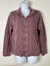 The Territory Ahead Womens Size M Mauve Purple Full-Zip Knit Sweatshirt - £11.50 GBP