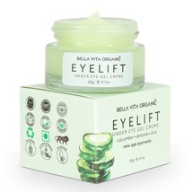 Bella Vita Organic EyeLift Under Eyes Cream Gel 20g Puffy &amp; Wrinkle Dark Circles - £11.55 GBP