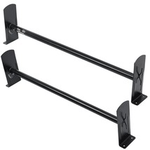 VEVOR Van Roof Ladder Rack, 2 Bars Alloy Steel Roof Racks, 500 LBS Capacity Rain - $131.99