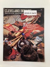 1983 MLB Cleveland Indians vs Baltimore Orioles Official Souvenir Program - £11.10 GBP