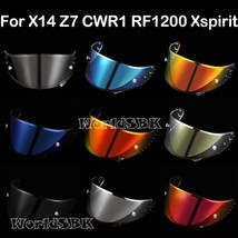 12 Colors Gold Iridium Motorcycle Full Face Helmet Visor Lens Case for Shoei X14 - £11.95 GBP+