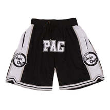2Pac Thug Life Shoot Out Above the Rim Movie Hip Hop Basketball Shorts Unisex Re - £39.05 GBP