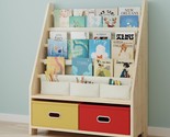 Featuring A Toy Storage Organizer And A 4-Tier Design, This Wooden Kids ... - $76.95