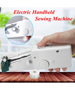 Portable Mini Electric Handheld Sewing Machine Handy Stitch DIY Sewing M... - $27.90