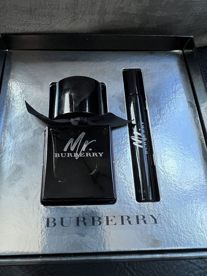 MR.BURBERRY limited  2 PIECE GIFT SET FOR MEN eau de parfum SPRAY 50ML/7.5 NIB - £74.40 GBP