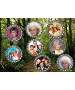 The Golden Girls refrigerator magnets lot of 8 cool collectibles scrapbo... - $17.17 CAD
