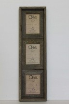 5x7 -2&quot; wide Rustic Barn Wood Vertical Triple Opening Frame - £40.75 GBP