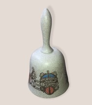 Grand Ole Opry Banjo Theme Souvenir Bell Vintage Made In Japan - $8.12