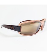 Escada Sport SES025 Nude Beige/Brown Wrap Designer Sunglasses - $70.00
