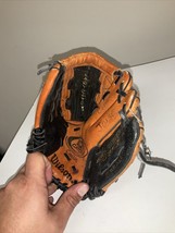 Wilson Easy Catch 10” A0425 EZ10 Genuine Leather Flex Back Dual Finger Glove - $9.49