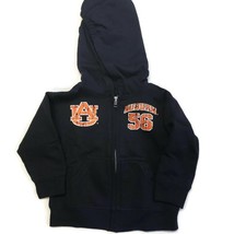 NCAA Auburn Tigers Long Sleeve Full Zip Sweatshirt Hoodie Infant 6 or 12 Months - £13.24 GBP