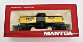Mantua Advertising Penn Salt Tank Car In Box VTG Black Yellow 732-095 He... - £15.62 GBP