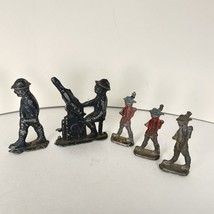 WWI toy Soldiers lot unidentified unmarked lead - £25.62 GBP