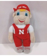 Vtg Dan Brechner &amp; Co. Nebraska Huskers Cornhuskers Lil&#39; Red Mascot 8&quot; P... - $272.22 MXN