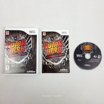 Guitar Hero: Warriors of Rock Nintendo Wii, 2010 Complete  - £31.13 GBP