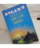 Zolar&#39;s Book of Dreams Numbers and Lucky Days by Zolar 1989 Signed First... - £39.44 GBP