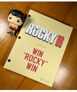 Rocky II Script- 148 Pages Long- Full Script Reprint- Rocky II Movie - £19.68 GBP
