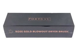 FoxyBae Rose Gold Blowout Dryer Brush Pro - Salon Grade  NEW - MSRP $189.95 NIB - $47.03
