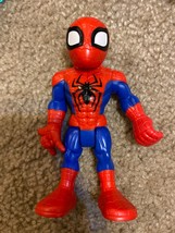 Spider-Man Super Hero Adventures Playskool Heroes Marvel Collectible 5&quot;  inches - £6.24 GBP