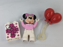 Lego Duplo Minnie Mouse Balloon Block Lot - £13.08 GBP