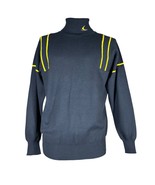 Vtg Bombardier Sportswear Safari Ski Doo Mens Turtleneck Sweater Black Y... - $907.55 MXN