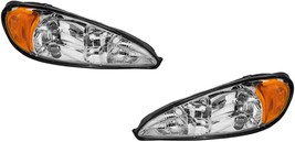 Headlights For Pontiac Grand Am 1999 2000 2001 2002 2003 2004 2005 Pair - $140.21