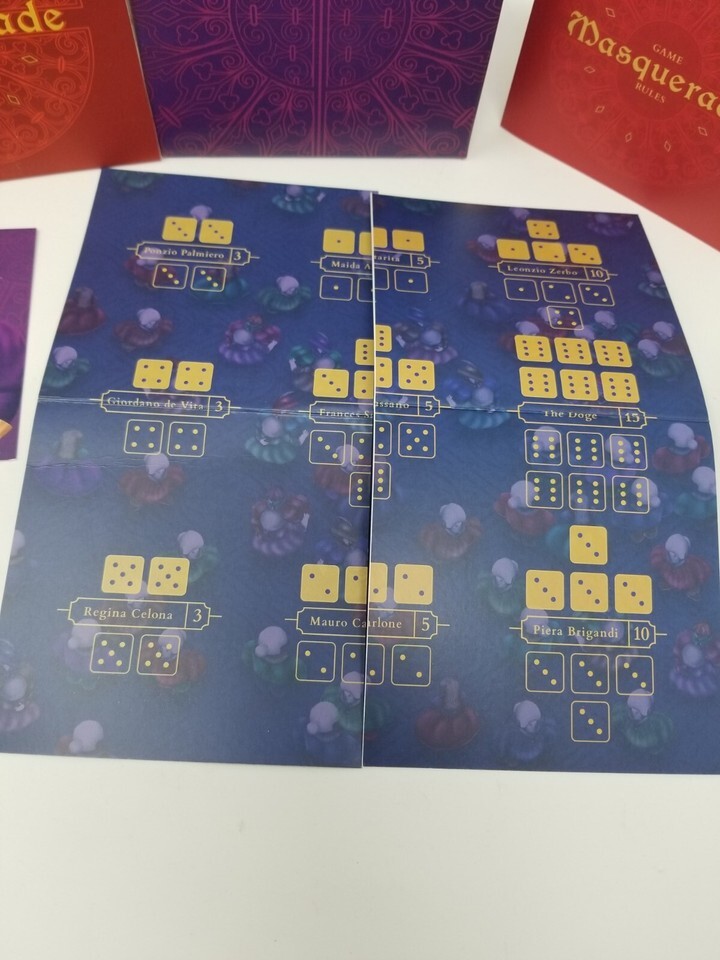 A Date Box Original - Masquerade  - Exclusive Board Game Item image 3