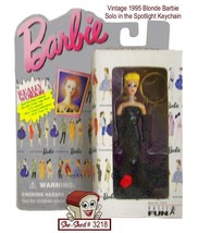 Vintage Barbie Blonde Solo in the Spotlight Keychain Basic Fun for Mattel NRFB - £11.81 GBP