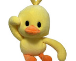 Unbranded Yellow Squishy Duck Plush No Tag 8 inch Stuffed Animal - $8.79