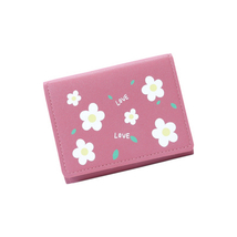 Short Wallet for Women,Trifold Snap Closure Wallet for Girls,Credit Card... - $13.99