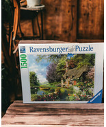 Ravensburger Premium 1500 Piece Jigsaw Puzzle Country Cottage #162024 - $442.66 MXN