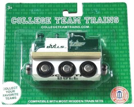 1 Officially Licensed College Team Trains USF Rocky The Bull Compat Wood Train - £15.97 GBP