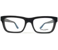 Saint Laurent Eyeglasses Frames SL M22 001 Black Rectangular Full Rim 53-19-150 - $121.19