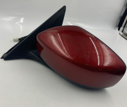 2014-2015 Infiniti Q60 Cpe Driver Side View Power Door Mirror Red OEM C0... - $107.99