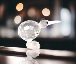 Australian Crystal Vintage Swarovski Crystal 1996 Kiwi Bird Figurine 7617 In Box - £32.96 GBP