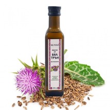 Milk Thistle Oil Cold Pressed Unrefined 100 % Natural 250 ml For Healthy... - $17.81