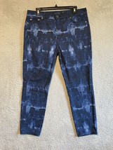 Lauren Ralph Lauren Premier Skinny Cropped Womens Denim Jeans Size 12 Blue - £24.42 GBP