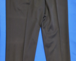 Van Heusen Traveler Straight Fit Pants 36x32 Black Even Temp - $15.83