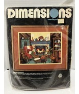 Dimensions Winter Warmth Needlepoint Kit 16x12 Frame Size 2241 NEW Seale... - £19.52 GBP