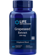 Life Extension GRAPESEED EXTRACT 100 MG 60 Veg Caps (EXP. 10/2025) - $26.41 CAD
